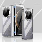 For Huawei Mate X6 GKK Integrated Magnetic Folding Hinge Ultra-thin Phantom Phone Case(Silver)
