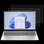 For HP 15-FD 15.6 2pcs 9H 0.3mm Explosion-proof Tempered Glass Film