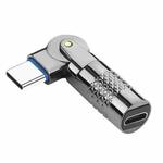 3A Digital Charge Adapter, Model:Type-C Male to Micro USB Female
