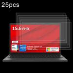 For Fujitsu FMV Lite WA1 15.6 25pcs 9H 0.3mm Explosion-proof Tempered Glass Film
