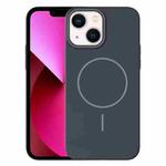 For iPhone 13 Thin Circle PC Injection MagSafe Phone Case(Carbon Grey)
