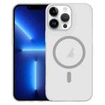 For iPhone 13 Pro Clear PC Injection MagSafe Phone Case(Titanium Gray)
