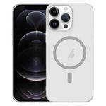 For iPhone 12 Pro Clear PC Injection MagSafe Phone Case(Titanium Gray)