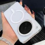 For OPPO Find X8s High Transparency PC MagSafe Phone Case(White)