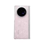 For vivo X Fold5 Magnetic Axis Pearlescent Shell Texture Phone Case(Pink)