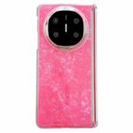 For Huawei Mate X6 Magnetic Axis Pearlescent Shell Texture Phone Case(Red)