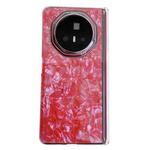 For Honor Magic V3 Magnetic Axis Pearlescent Shell Texture Phone Case(Red)