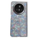 For Honor Magic V3 Magnetic Axis Pearlescent Shell Texture Phone Case(Beige)