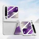 For Huawei Pura X Three Parts Integrated PC Skin Feel Shockproof Phone Case(White)