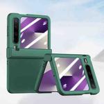 For Huawei Pura X Three Parts Integrated PC Skin Feel Shockproof Phone Case(Green)