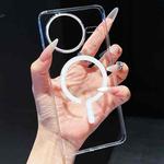 For Redmi K80 High Transparency PC MagSafe Phone Case(White)