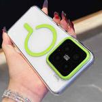 For Xiaomi 15 High Transparency PC MagSafe Phone Case(Grass Green)