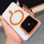 For Xiaomi 15 High Transparency PC MagSafe Phone Case(Orange)