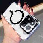 For Xiaomi 15 Pro High Transparency PC MagSafe Phone Case(Black)