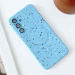 For Samsung Galaxy A16 5G Starry Sky TPU Shockproof MagSafe Phone Case(Sierra Blue)