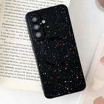 For Samsung Galaxy A56 5G Starry Sky TPU Shockproof MagSafe Phone Case(Black)
