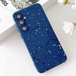 For Samsung Galaxy A55 5G Starry Sky TPU Shockproof MagSafe Phone Case(Blue)