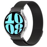 For Samsung Galaxy Watch7 / FE / 6 / 5 / 4 xDfind Milan Magnetic Quick Release Stainless Steel Watch Band(Black)