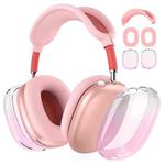 For Apple AirPods Max Headphones Gradient TPU Protective Case(Pink)