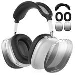 For Apple AirPods Max Headphones Gradient TPU Protective Case(Black)
