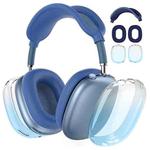 For Apple AirPods Max Headphones Gradient TPU Protective Case(Midnight Blue)