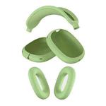 For Apple AirPods Max Headphones Silicone Protective Case(Matcha Green)