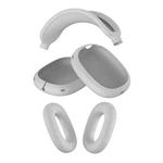 For Apple AirPods Max Headphones Silicone Protective Case(Light Grey)