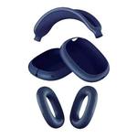 For Apple AirPods Max Headphones Silicone Protective Case(Midnight Blue)