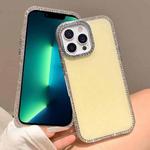 For iPhone 13 Pro Max Colorful Glitter TPU Hybrid IMD Full Coverage Phone Case(Gold)
