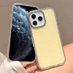 For iPhone 11 Pro Max Colorful Glitter TPU Hybrid IMD Full Coverage Phone Case(Gold)