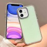 For iPhone 11 Colorful Glitter TPU Hybrid IMD Full Coverage Phone Case(Green)
