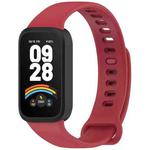 For Redmi Band 2 / Xiaomi Smart Band 8 Active xDfind Soft Silicone Integrated Watch Band(Red Black)