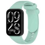 For Xiaomi Smart Band 9 Pro / 8 Pro xDfind Solid Color Black Buckle Silicone Watch Band(Teal)