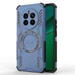 For Realme 12+ 5G Global / P1 5G Global Butterfly Armor MagSafe Magnetic Ring Shockproof Phone Case(Blue)
