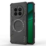 For Realme 12+ 5G Global / P1 5G Global Butterfly Armor MagSafe Magnetic Ring Shockproof Phone Case(Black)
