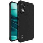 For Honor X70i imak Shockproof Airbag TPU Phone Case(Matte Black)