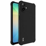 For Samsung Galaxy A07 4G imak Shockproof Airbag TPU Phone Case(Matte Black)