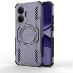 For Redmi Turbo 4 Pro 5G Butterfly Armor MagSafe Magnetic Ring Shockproof Phone Case(Purple)
