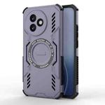 For Redmi K80 Ultra 5G Butterfly Armor MagSafe Magnetic Ring Shockproof Phone Case(Purple)