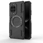 For Huawei nova 14 5G Butterfly Armor MagSafe Magnetic Ring Shockproof Phone Case(Black)