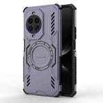 For Huawei nova 14 Pro 5G Butterfly Armor MagSafe Magnetic Ring Shockproof Phone Case(Purple)
