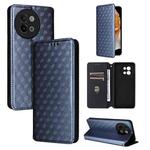 For vivo S18e 5G Cubic Grid Texture Flip Leather Phone Case(Blue)