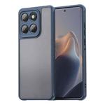 For Motorola Edge 60 Fusion Fan Dun Series TPU Hybrid PC Frosted Phone Case(Blue)