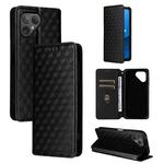 For Fairphone 5 Cubic Grid Texture Flip Leather Phone Case(Black)