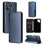 For Fairphone 5 Cubic Grid Texture Flip Leather Phone Case(Blue)