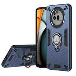 For Nothing Phone 3a Pro Ring Holder Phone Case(Royal Blue)
