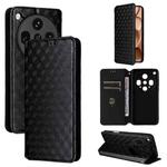 For OPPO Find X8 Ultra 5G Cubic Grid Texture Flip Leather Phone Case(Black)