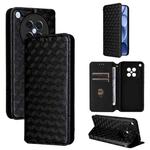 For OPPO Find X8s 5G Cubic Grid Texture Flip Leather Phone Case(Black)