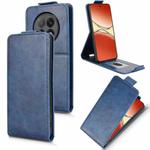 For OPPO F29 Pro 5G Magnetic Vertical Flip Leather Phone Case with Buckle(Blue)