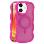 For iPhone 12 / 12 Pro Skin Feel MagSafe Phone Case(Rose Red)